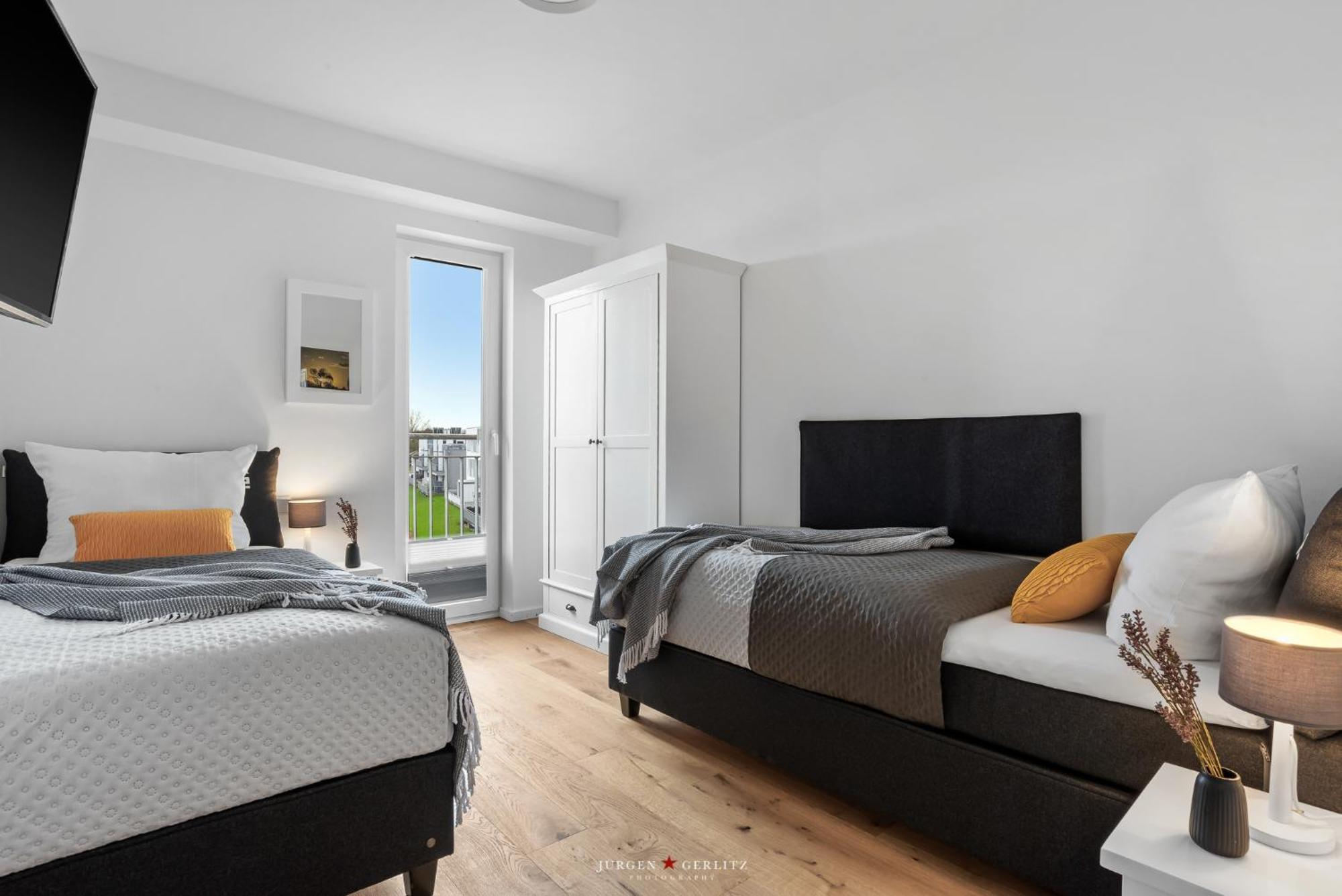 Sea Apartment Mojo- Meerblick, Infrarotauna, Terrasse Olpenitz Bagian luar foto