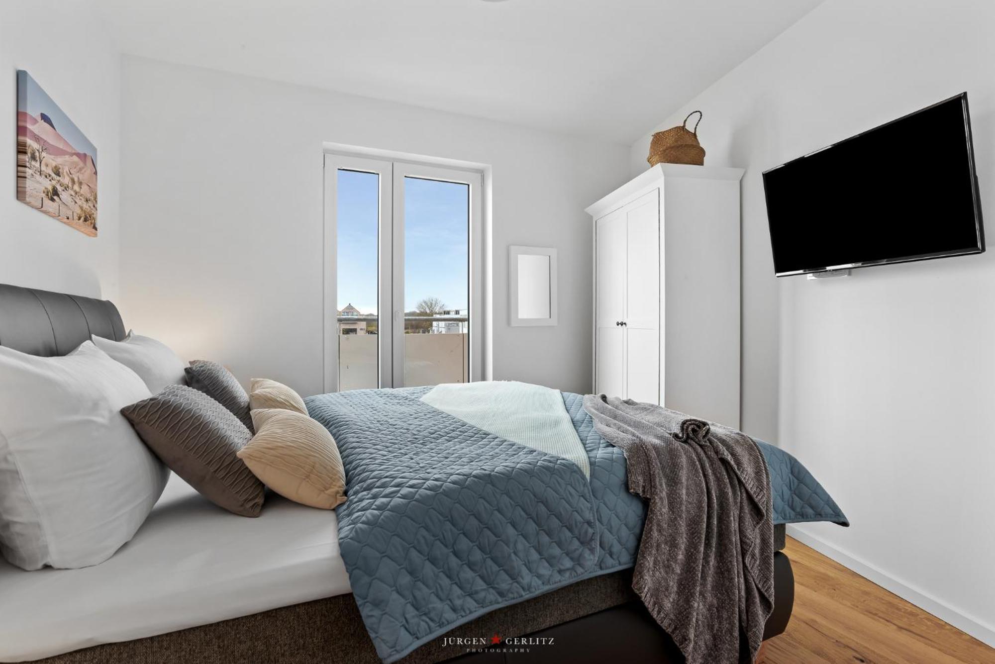 Sea Apartment Mojo- Meerblick, Infrarotauna, Terrasse Olpenitz Bagian luar foto