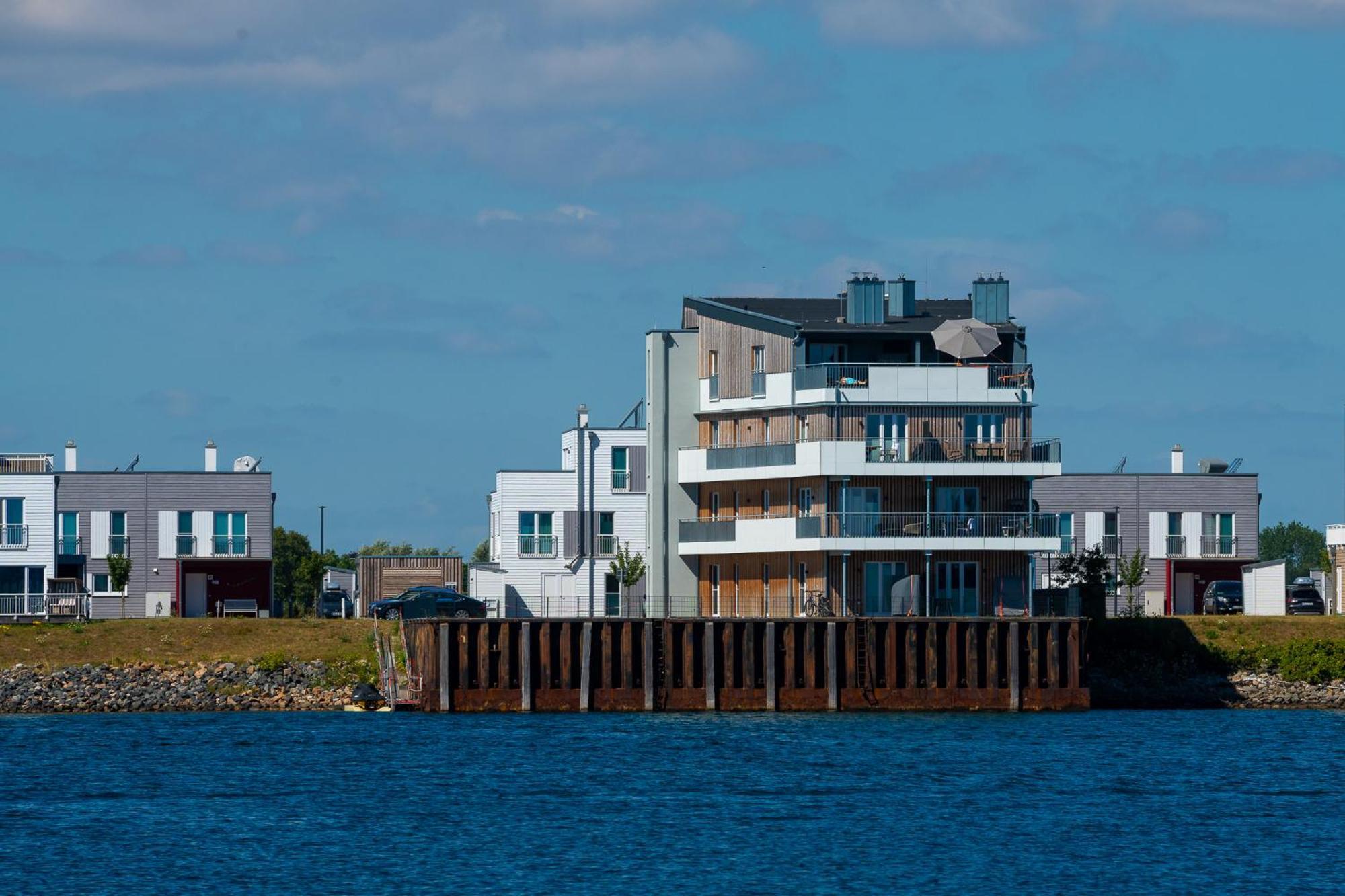 Sea Apartment Mojo- Meerblick, Infrarotauna, Terrasse Olpenitz Bagian luar foto